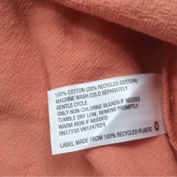 Universal Thread Orange Flutter Ruffle
Shoulder Button Pocket Dress Medium - Picture 7 of 10